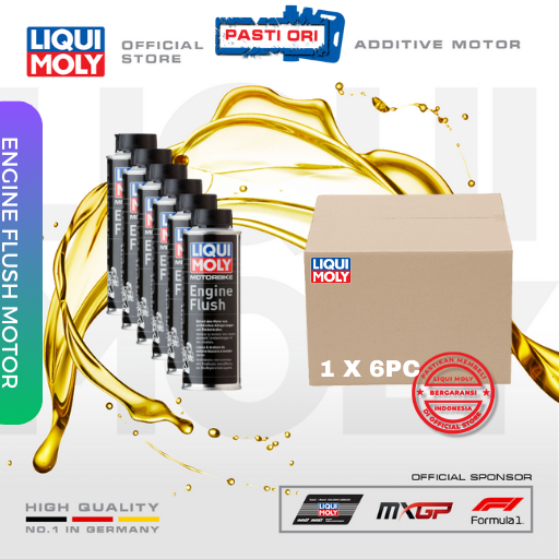 [Paket 1 Dus Additive Motor] Liqui Moly Engine Flush 200 ML - 1657