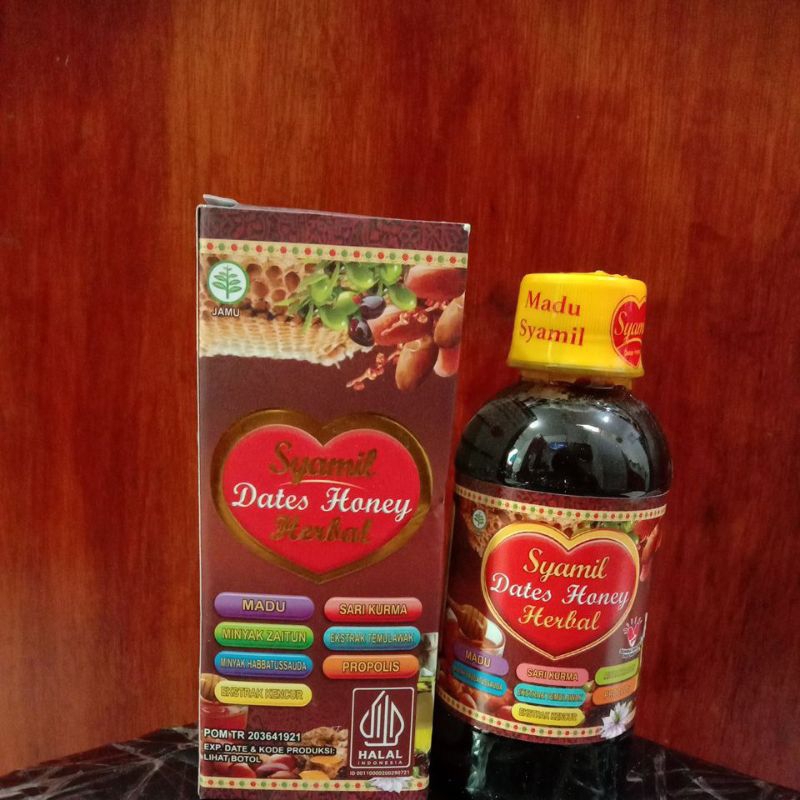 

Madu syamil dates honey herbal 200ml