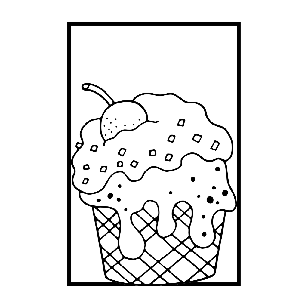 

Buku Mewarnai Tema Ice Cream untuk anak PAUD dan SD Kelas Rendah