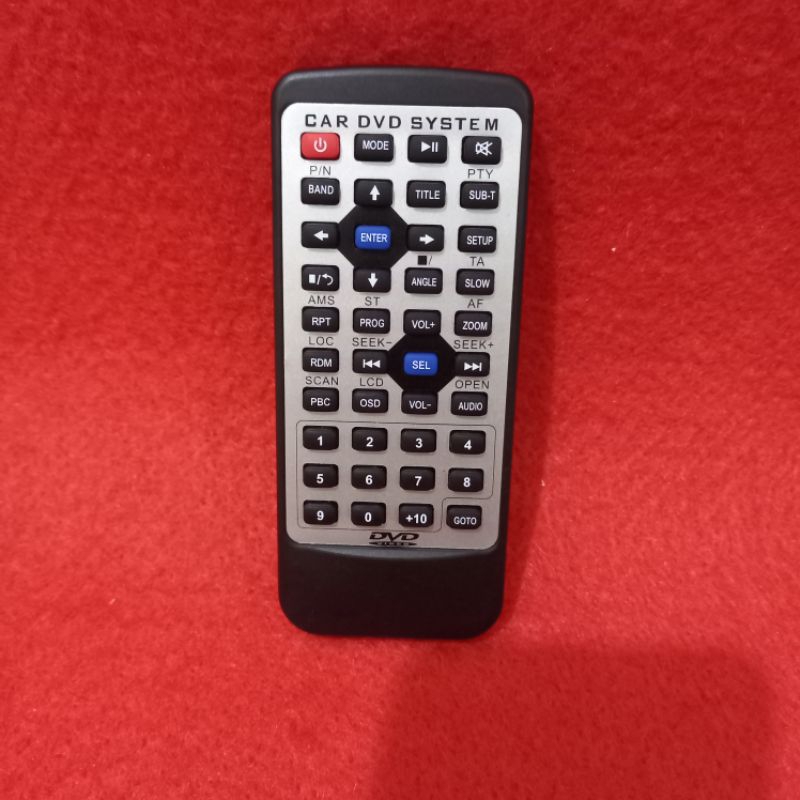Remote DVD Tape Mobil CAR DVD System Original Asli .