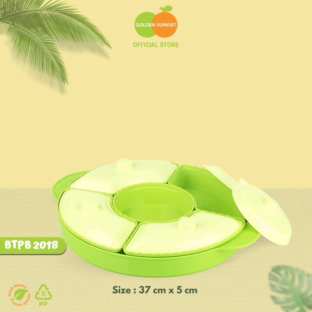 Baru Basi Prasmanan Set Golden Sunkist Btpb 2018 Basi Tutup Plastik Bulat #Mj