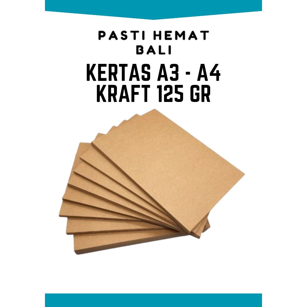 

KERTAS KRAFT I SAMSON A3 I A4 | KERTAS COKLAT | KERTAS BUNGA | KERTAS KADO | KERTAS KRAFT 125GR |