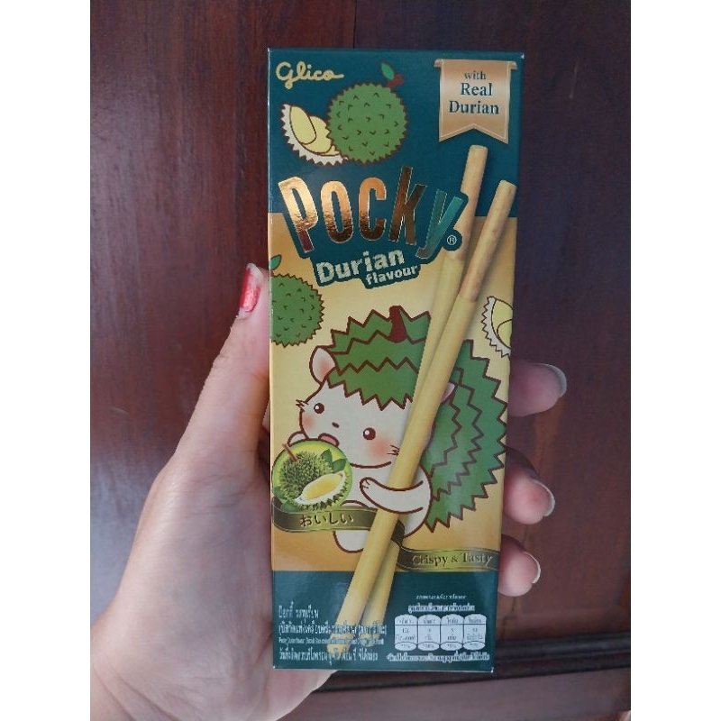 

Pocky glico rasa Durian Original Halal