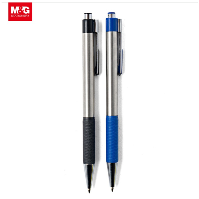 

BALLPOINT PEN 0.7mm M&G RETRACTABLE ABP01771 BLACK / BLUE