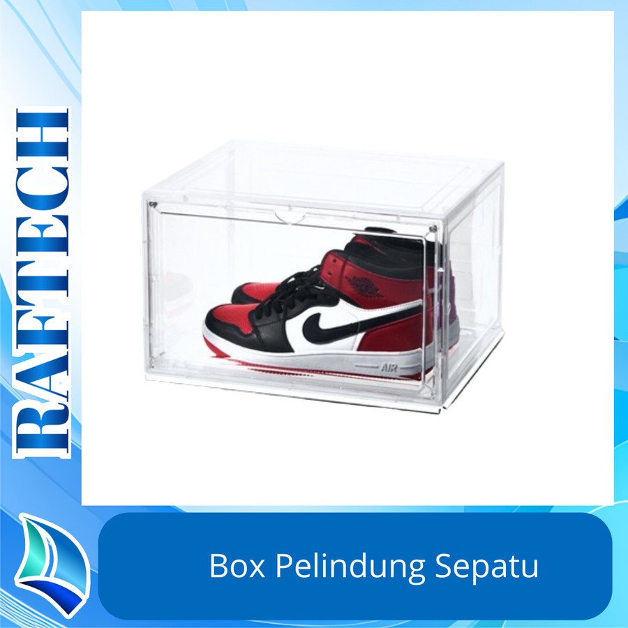 Kotak sepatu / Box sepatu / Tempat sepatu akrilik