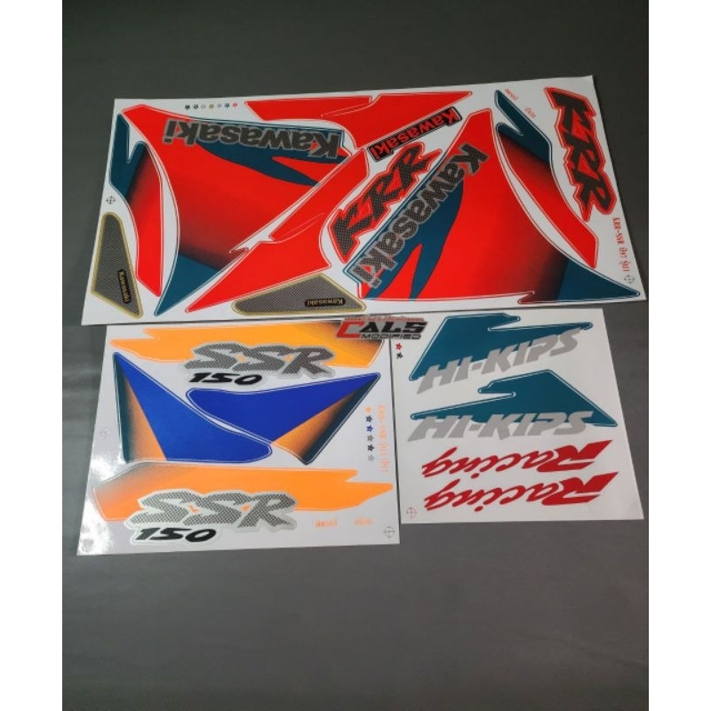 STRIPING SSR 150 KRR 97 PDK TSUKIGI BAHAN KODAK PAPPER THAILAND