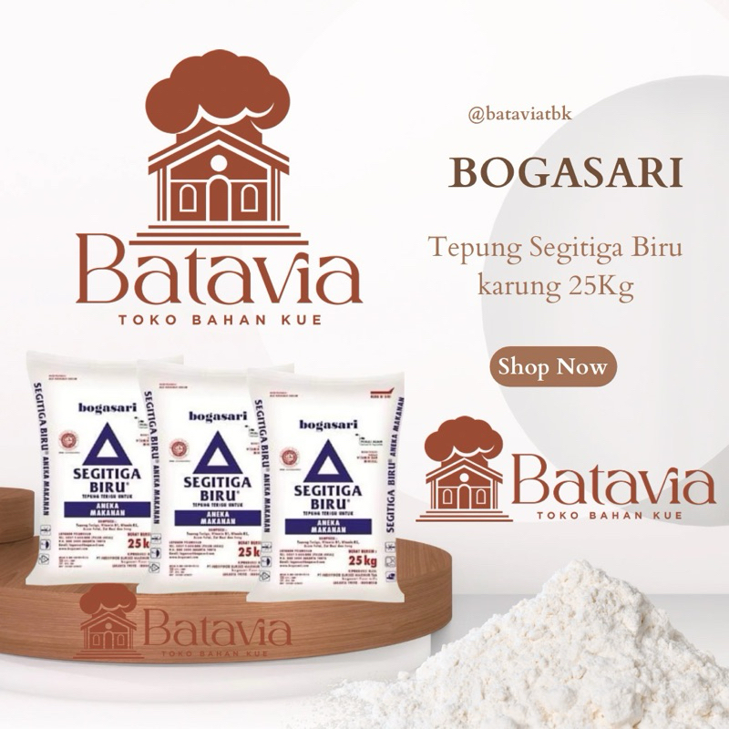 

Segitiga Biru Tepung Karung Curah 25Kg | Repack 1kg dan 500g