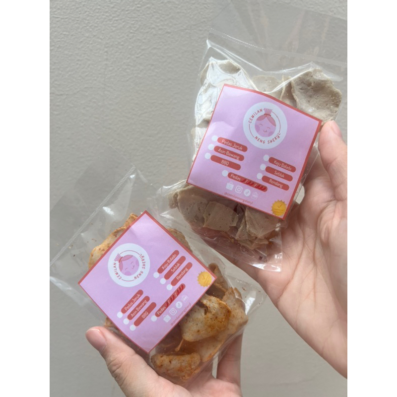 

Mini Size Basreng Kriuk Ikan Premium 25 gram / Basreng Warung Premium / Basreng Kriuk Cemilan Neng Sheryl / Basreng Bandung / Oleh-oleh Bandung / Kerupuk Keripik Bandung