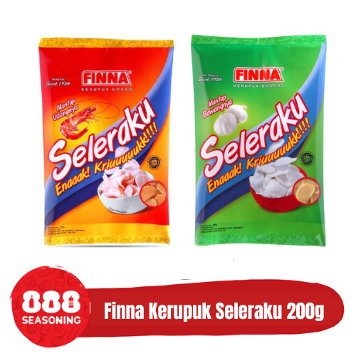 

Finna Seleraku Kerupuk Bawang Udang Garlic Shrimp Crackers 200g