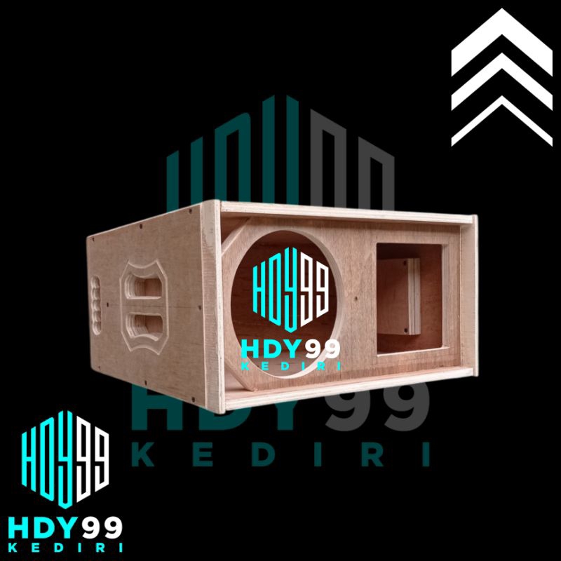 BOX LINE ARRAY 10 INCH SINGLE & TWEETER (HORN 22X22 CM)