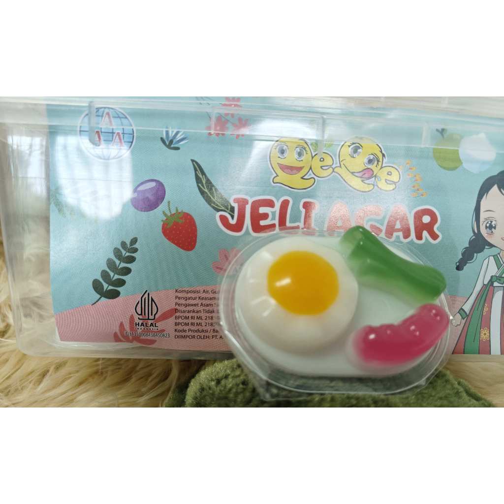 

permen AAA jeli agar sayur, 40pcs