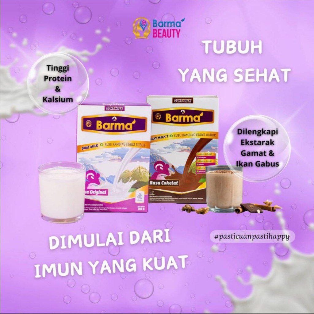 

Susu Etawa Premium Barma 100% Bahan Herbal Alami Original
