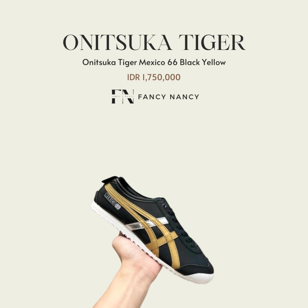 Onitsuka Tiger Mexico 66 Black Gold