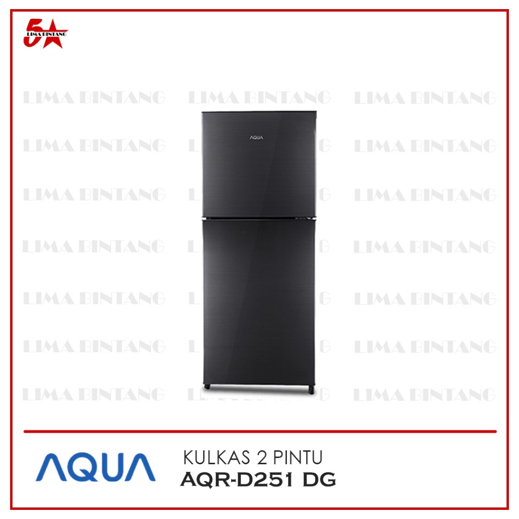 KULKAS 2 PINTU AQUA AQRD 251DG