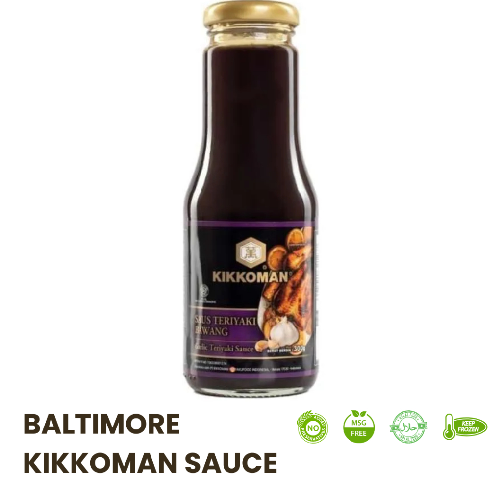 

Kikkoman sauce 330 ml ready selalu , gosend grab anteraja - Black Pepper