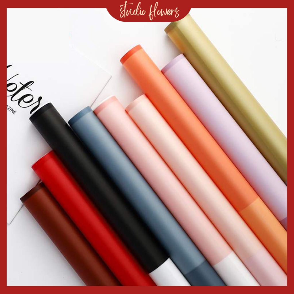 

Flower Wrapping 2 Warna Bunga List Kertas Buket Bunga Flower Paper Cellophane KB6024