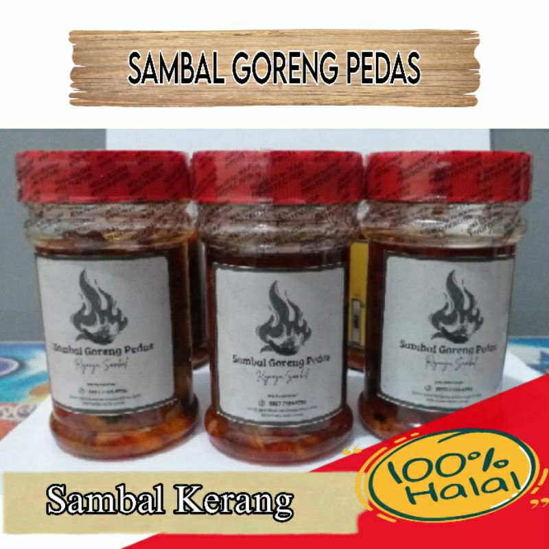 

Sambal Kerang Pedas 150 ml | Rajanya Sambal