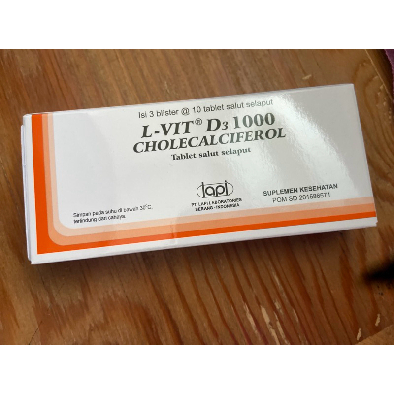 Vitamin D3 1000 iu / Lapi