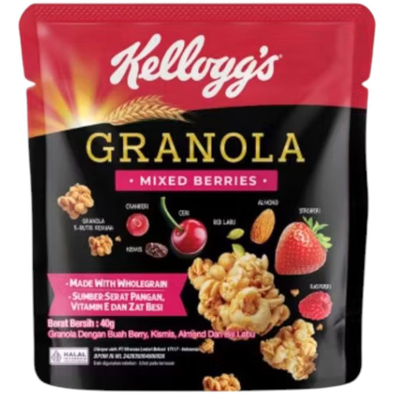 

Kelloggs Granola Mixed Berries 40gr