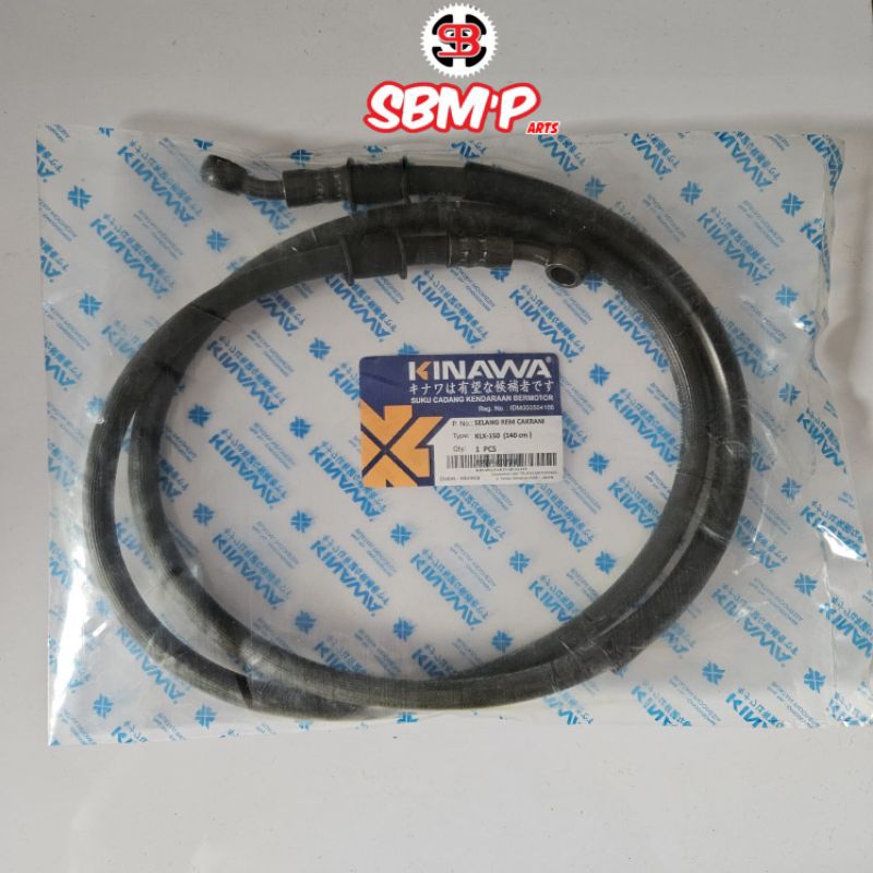 SELANG REM KABEL REM CAKRAM DEPAN 140 CM KLX 150