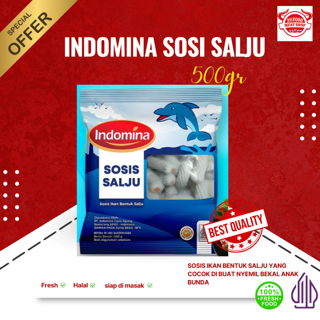 

INDOMINA sosis salju 500gr