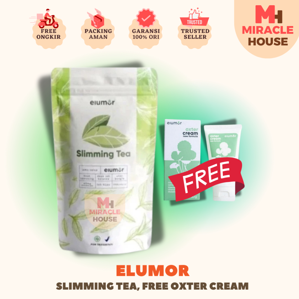 

Elumor Slimming Tea I Teh Pelangsing Herbal Alami detoxs detoks