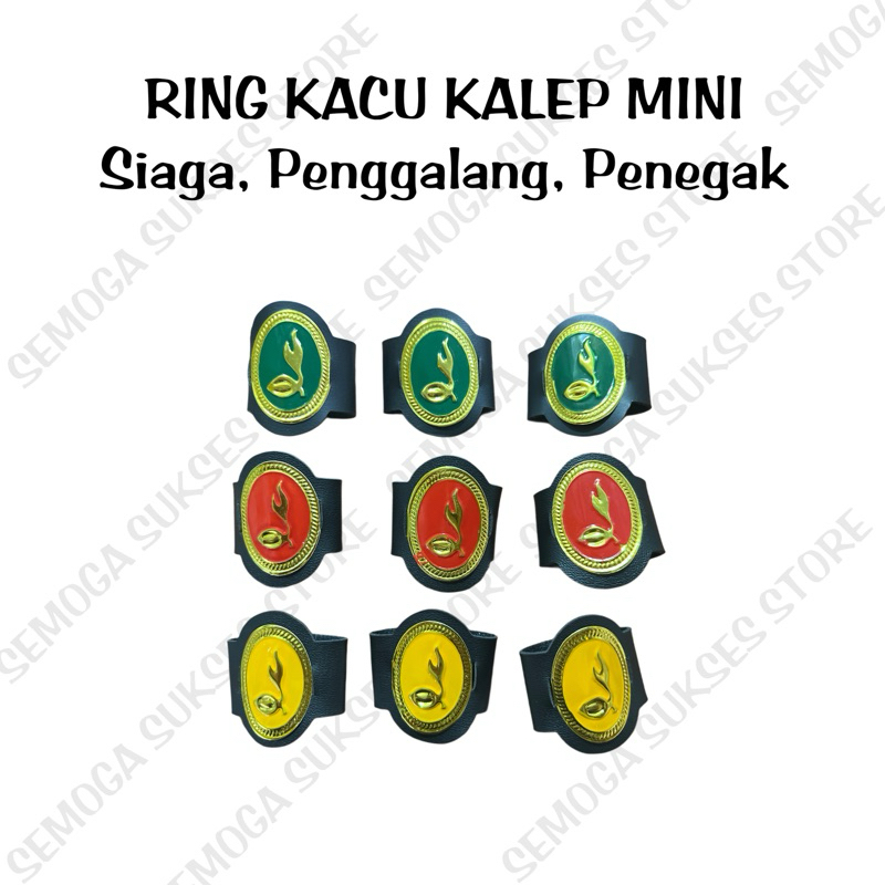 

Ring Kacu Pramuka Kalep Mini, Siaga, Penggalang, Penegak
