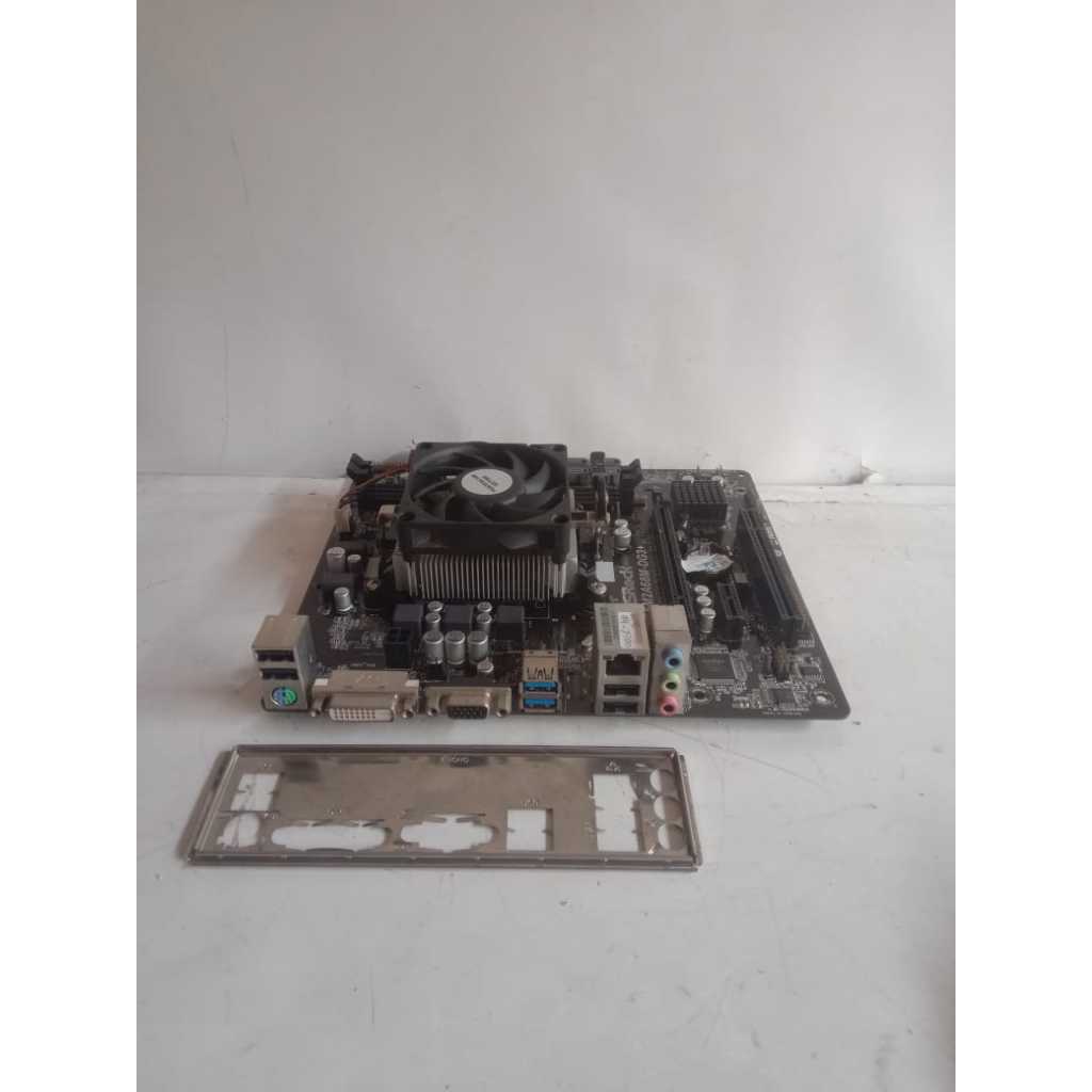 mainboard asrock fm2a68m-dg3+ amd a4-7300 ddr3 siap pakai