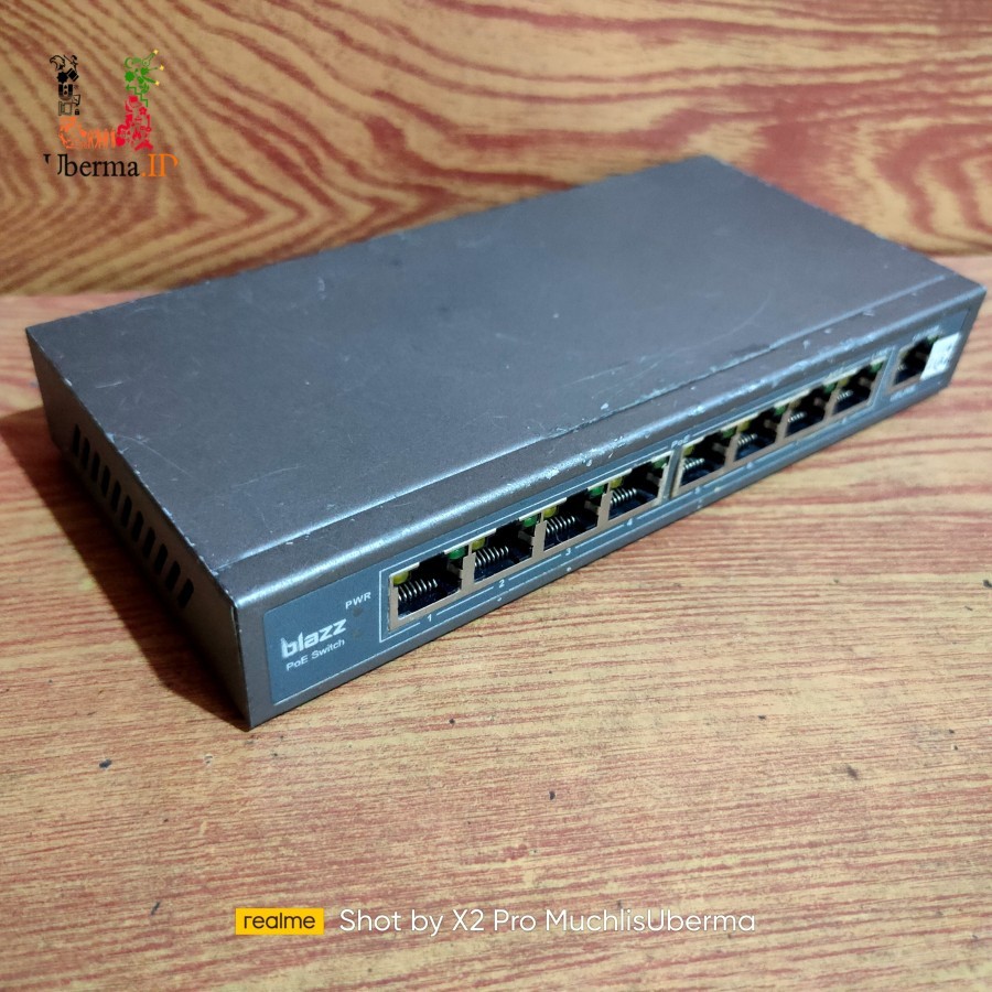Switch Hub POE murah 8 port POE/Blazz BL-NM1008P-poe-switch hub-cctv