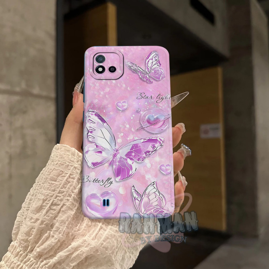 Softcase Realme C11 2021 - Realme C20  - Bahan karet lentur - Motif Keren - silikon lentur - Casing 
