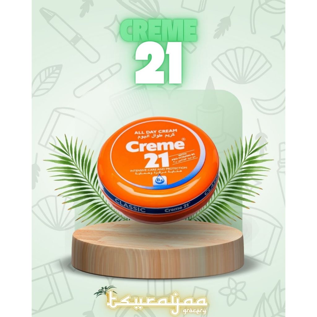 ORIGINAL 100% CREAM 21 ALL DAY MOISTURIZING SOFT/ GERMANY 150ML