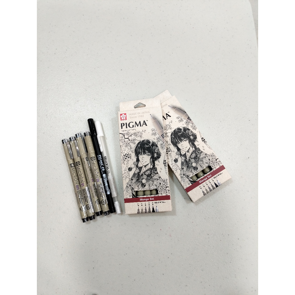 

Gramedia Tunjungan : Sakura Pigma Manga pen set A