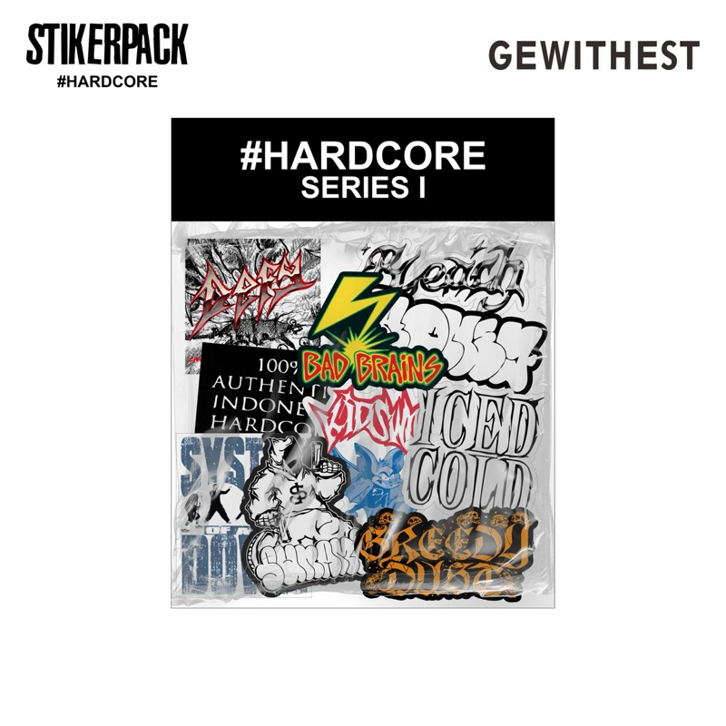 

Stikerpack Hardcore Series I.E