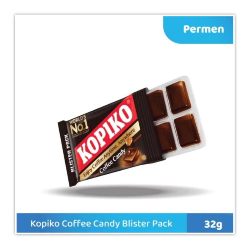 

Kopiko Coffee Candy Blister Pack 32 gr Permen Kopi