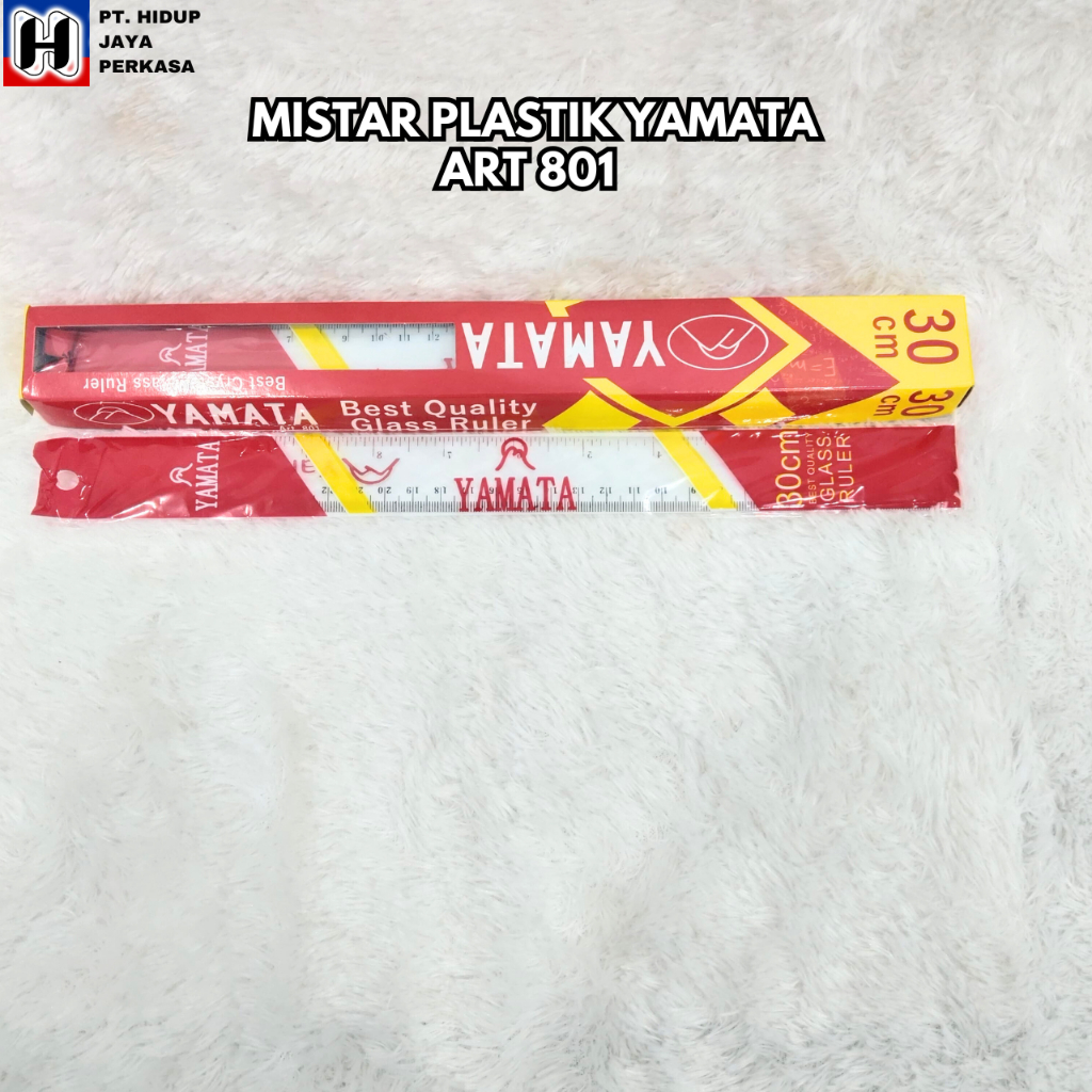 

MISTAR PLASTIK YAMATA 30 CM ART 801
