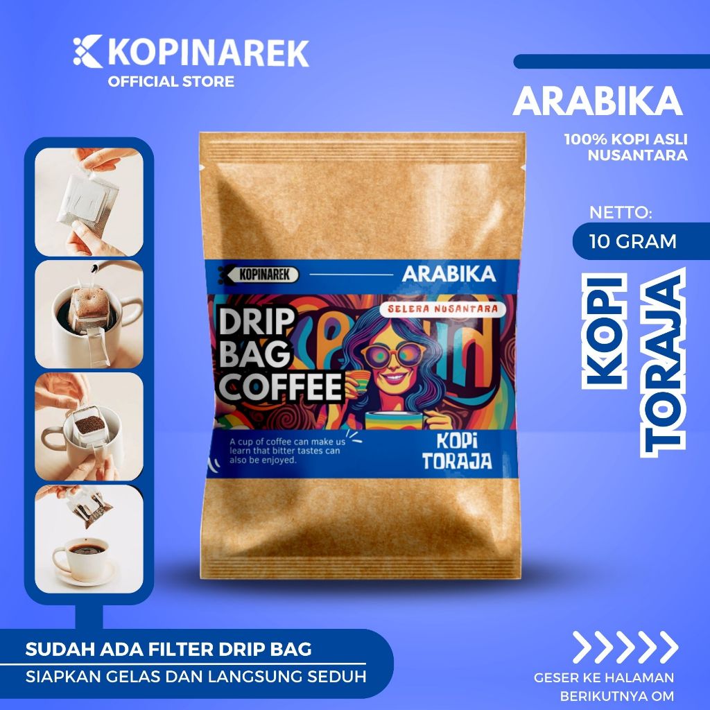 

Kopi Dripbag Coffee Sachet Arabica Toraja Premium Original Drip Bag Instan Asli Bubuk Hitam Saset Tubruk Murah Enak Nusantara Hadiah Souvenir Pernikahan Ulang Tahun Graduation Unik