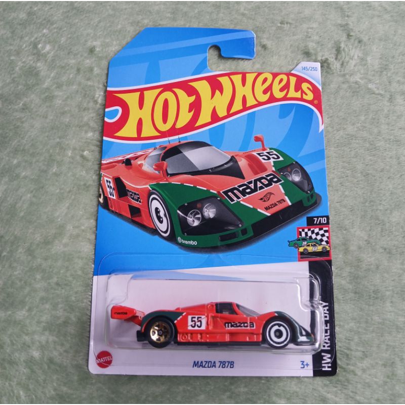 Hot Wheels Mazda 787B Orange