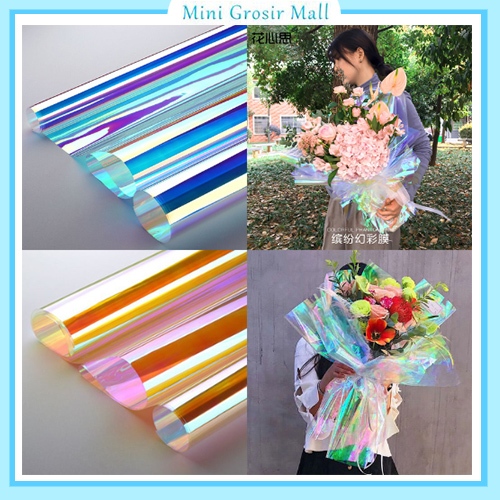 

MGM KERTAS BUNGA HOLOGRAM/ FLOWER WRAPPING SYMPHONY FILM / KERTAS KADO / KERTAS BUKET BOUQUET PLSATIK 6045
