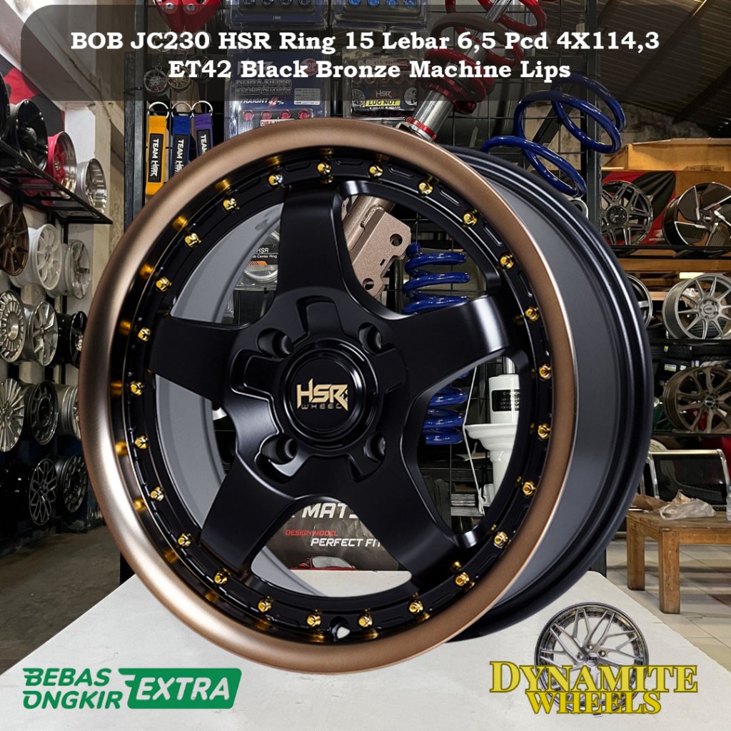 velg ring 15 mobil avanza velg mobil hsr bob ring 15 lebar 6,5 untuk xenia kijang phanter