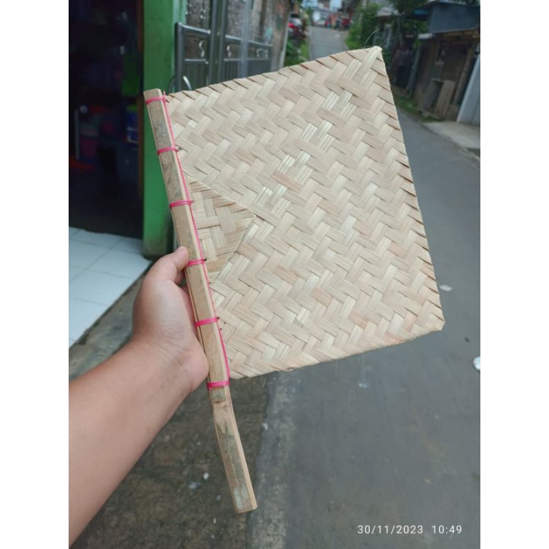 20 PCS kipas bambu / kipas sate / kipas tangan/ kipas kerajinan bambu
