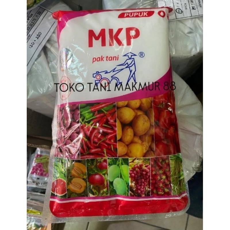 PUPUK MKP PAK TANI ORIGINAL-PUPUK MPK KEMASAN 1KG-PUPUK TANAMAN