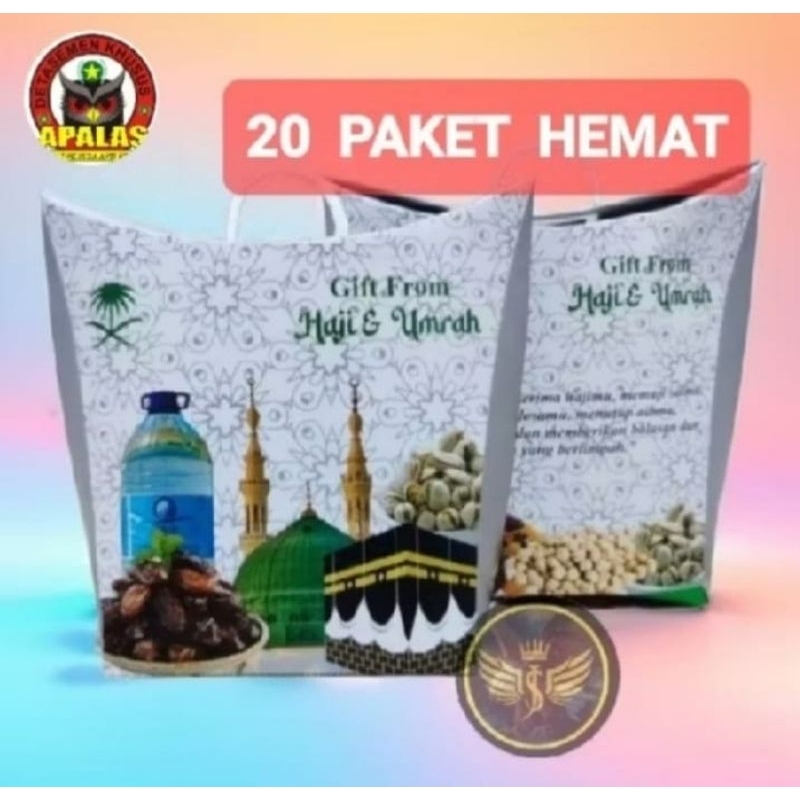 

20 PAKET HEMAT OLEH-OLEH HAJI DAN UMROH PEKET LENGKAP PAKET EKONOMIS