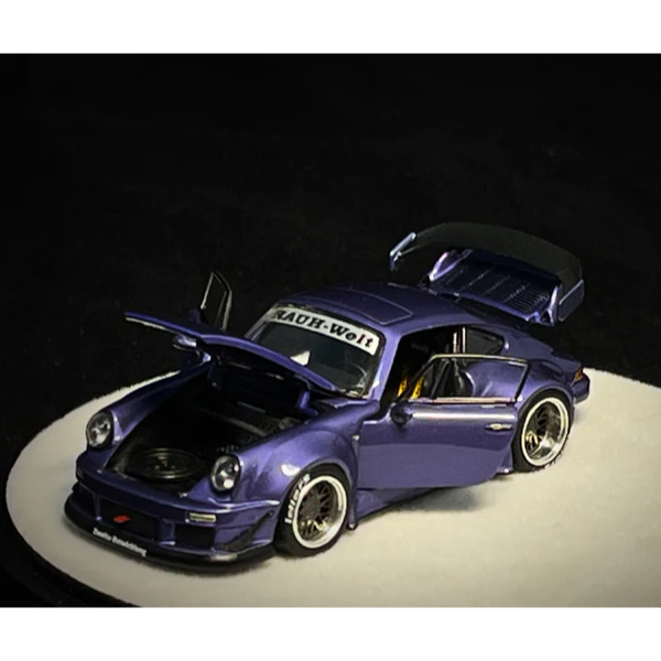 PGM DIECAST PORSCHE RWB 911 930 HOLO 181 EXCLUSIVE BOX SEALED PURPLE