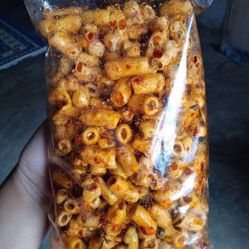 

Makaroni Bantet Pedas/Makaroni Kering Pedas