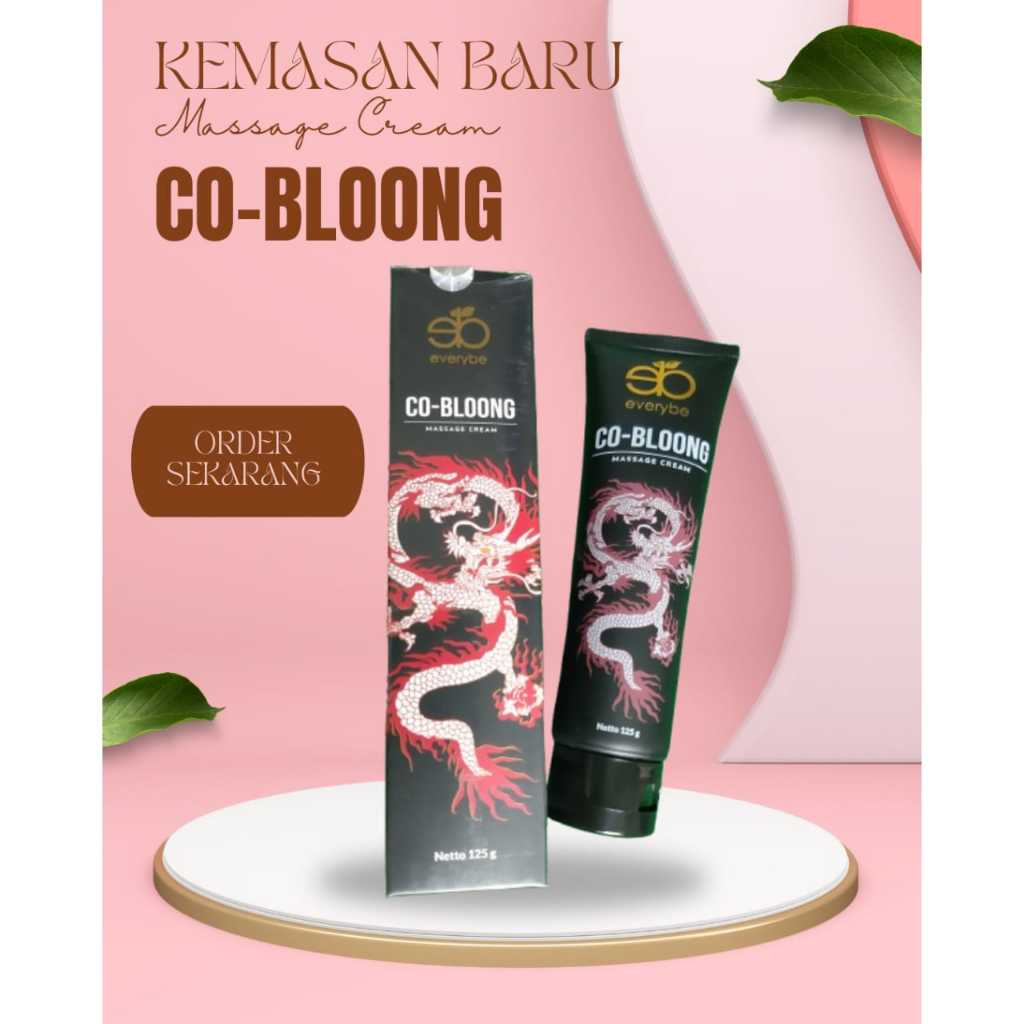 CO-BLOONG Masasge Cream Kemasan Baru
