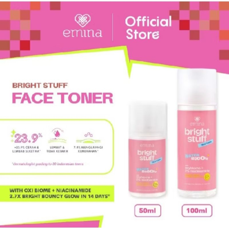 Toner Emina - Emina Bright Stuff Face Toner