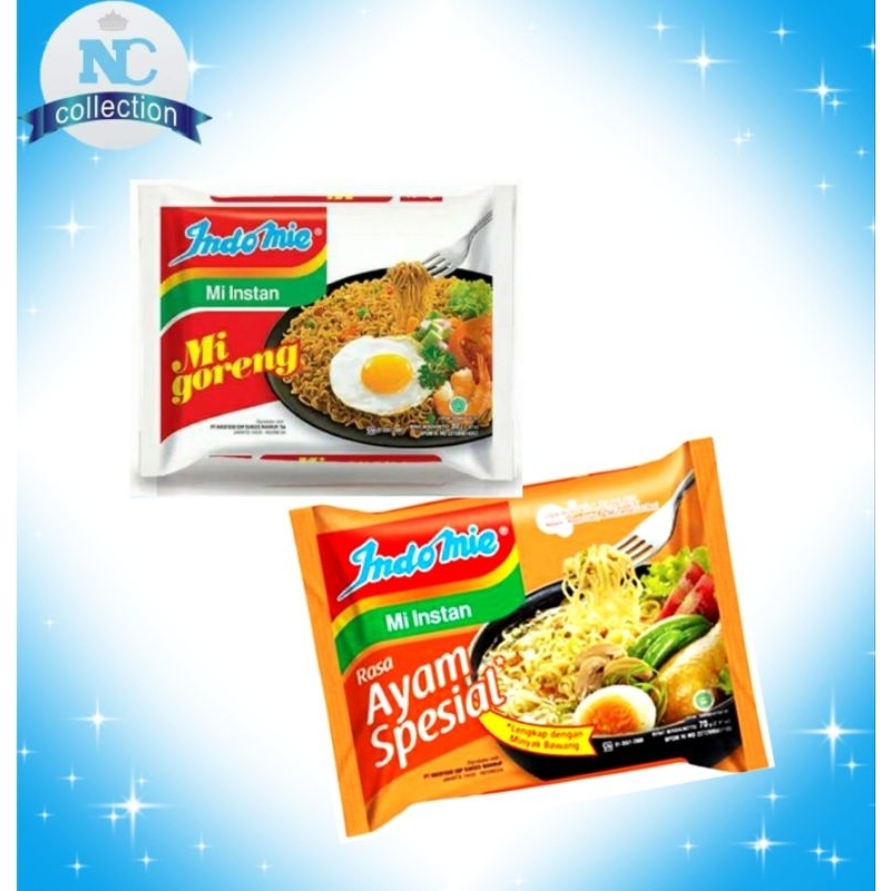 

(5pcs) PAKET HEMAT INDOMIE/MIE INSTAN INDOMIE GORENG DAN KUAH