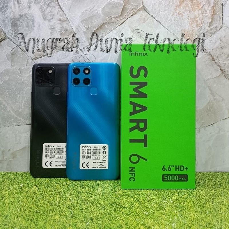 INFINIX SMART 6 2/32 & 3/64 SECOND