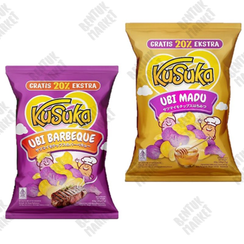 

Kusuka Keripik Ubi Madu 42gr / Kusuka Keripik Ubi BBQ 42gr / Keripik / Cemilan Instan