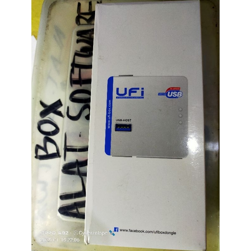 ufi box flasher (masih segel utuh)siap pakai